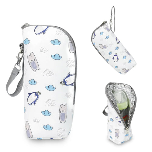 Baby Bottle Bag Portable Mother Feeding Bottle Warmer Baby Feeding